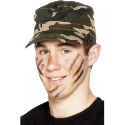 Kareivio kepurė camouflage